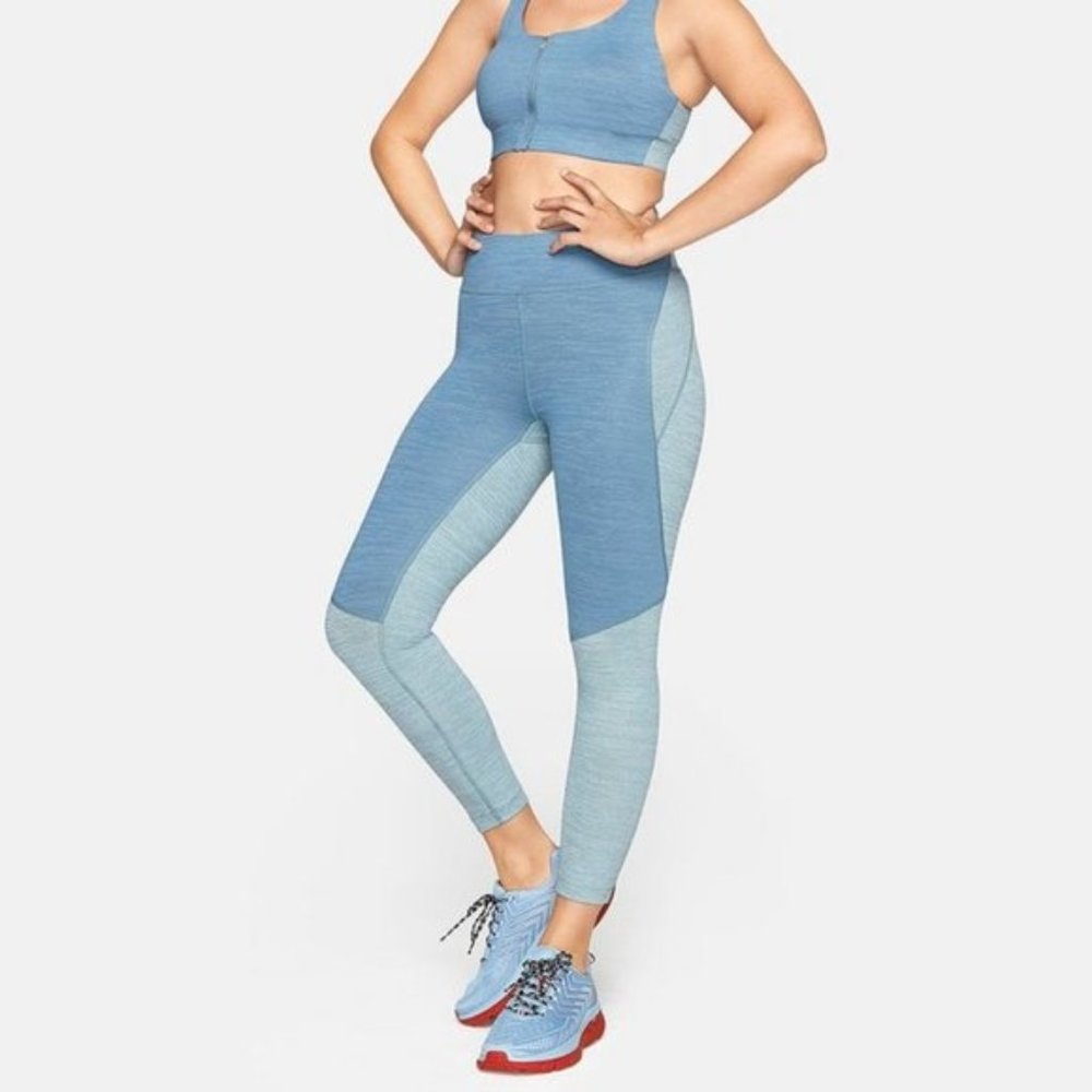 Outdoor Voices Techsweat 3/4 Two Tone Legging (size S)